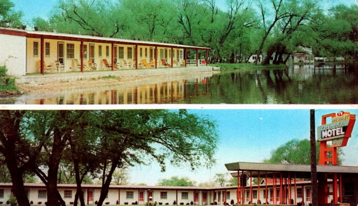 Cascade Motel (Olde Mill Inn on the Lake) - Postcard And Promos (newer photo)